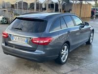 Usata Mercedes C200 Executive 136 CV (100 kW) 2015 Grigio Station wagon