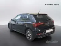 Usata VW Polo Life 95 CV (69 kW) 2023 Nero Utilitaria