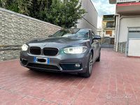 Usata BMW 116 Advantage 116 CV (85 kW) 2015 Grigio Utilitaria