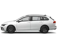 Usata VW Golf VIII Life 116 CV (85 kW) 2023 Pure white Station wagon