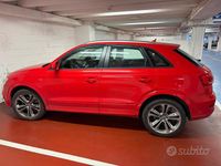 Usata Audi Q3 S-Line 140 CV (102 kW) 2014 Rosso SUV