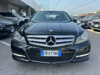 Usata Mercedes C200 Elegance 136 CV (100 kW) 2012 Nero Berlina