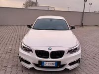 Usata BMW 220 M Sport 184 CV (135 kW) 2015 Bianco Coupé