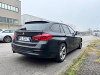 Usata BMW 316 Efficient Dynamics 116 CV (85 kW) 2016 Nero Berlina