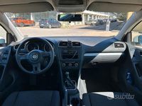 Usata VW Golf VI United 80 CV (58 kW) 2011 Bianco Utilitaria