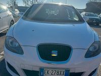 Usata Seat Leon 105 CV (77 kW) 2012 Bianco Berlina