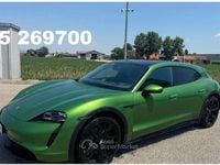 Usata Porsche Taycan Sport Turismo 319 kW (435 CV) 2022 Verde Station wagon