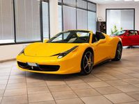 Usata Ferrari 458 570 CV (419 kW) 2012 Giallo triplo strato Cabrio