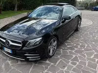 Usata Mercedes E220 Premium Plus 194 CV (142 kW) 2017 Nero Coupé