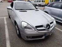 Usata Mercedes SLK200 184 CV (135 kW) 2009 Argento Cabrio