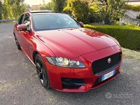 Usata Jaguar XF R-Sport 240 CV (176 kW) 2017 Rosso Berlina