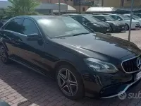 Usata Mercedes E200 136 CV (100 kW) 2016 Nero Berlina