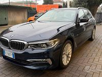 Usata BMW 520 Luxury Line 190 CV (139 kW) 2019 Blu Station wagon