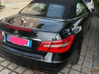 Usata Mercedes E200 Avantgarde 184 CV (135 kW) 2010 Nero Cabrio