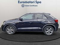 Usata VW T-Roc R-line 150 CV (110 kW) 2023 Nero SUV