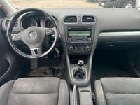 Usata VW Golf VI Highline 105 CV (77 kW) 2010 Bianco Utilitaria