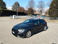 Usata Audi A3 S-Line 150 CV (110 kW) 2022 Grigio Berlina