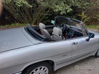 Usata Alfa Romeo Spider Quadrifoglio Verde 1987 Grigio Cabrio