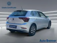 Usata VW Polo Life 95 CV (69 kW) 2025 Argento riflesso met. Utilitaria