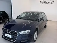 Usata Audi A3 Attraction 150 CV (110 kW) 2017 Blu/azzurro Berlina