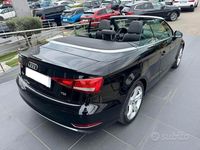 Usata Audi A3 Cabriolet Sport 116 CV (85 kW) 2018 Nero Cabrio