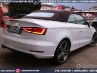 Usata Audi A3 Cabriolet Sport 150 CV (110 kW) 2016 Bianco Cabrio