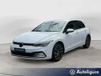 Usata VW Golf VIII Life 131 CV (96 kW) 2023 Bianco Berlina