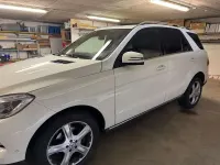Usata Mercedes ML250 Premium 204 CV (150 kW) 2014 Bianco SUV
