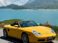 Usata Porsche 986 Boxster 252 CV (185 kW) 2001 Giallo Cabrio