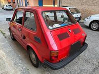 Usata Fiat 126 1970 Rosso Utilitaria