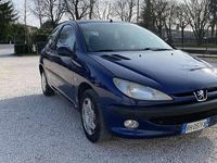Usata Peugeot 206 60 CV (44 kW) 1999 Blu Utilitaria