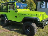 Usata Jeep Wrangler 120 CV (88 kW) 1993 Verde SUV