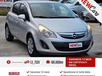 Usata Opel Corsa Cosmo 75 CV (55 kW) 2011 Argento Berlina
