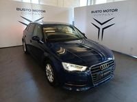 Usata Audi A3 Attraction 110 CV (80 kW) 2015 Blu / metallizzato