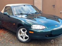 Usata Mazda MX5 110 CV (80 kW) 1999 Verde Cabrio