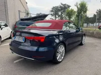 Usata Audi A3 Cabriolet Sport 115 CV (84 kW) 2017 Blu/azzurro Cabrio
