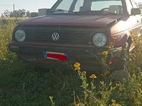 Usata VW Golf II 1987 Rosso Utilitaria
