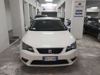 Usata Seat Leon Style 150 CV (110 kW) 2016 Bianco Berlina