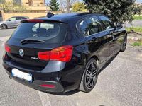 Usata BMW 116 Sport Line 116 CV (85 kW) 2018 Nero Utilitaria