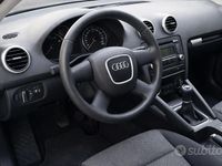 Usata Audi A3 Attraction 102 CV (75 kW) 2015 Nero Berlina