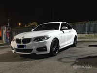 Usata BMW 218 M Sport 150 CV (110 kW) 2016 Bianco Coupé