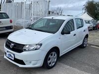Usata Dacia Sandero Ambiance 75 CV (55 kW) 2015 Bianco Berlina