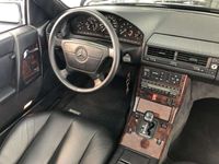 Usata Mercedes SL500 326 CV (239 kW) 1993 Blauschwarz  metalliclack Cabrio