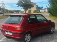 Usata Peugeot 106 75 CV (55 kW) 1997 Rosso Utilitaria