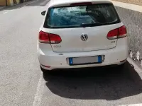 Usata VW Golf VI Comfortline 105 CV (77 kW) 2010 Bianco Utilitaria