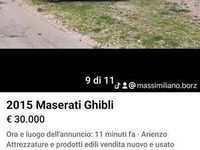 Usata Maserati Ghibli 410 CV (301 kW) 2015 Grigio Coupé