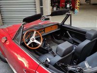 Usata Fiat 124 Spider 90 CV (66 kW) 1969 Rosso Cabrio