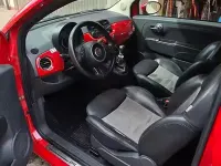 Usata Fiat 500 Sport 69 CV (50 kW) 2009 Rosso Cabrio