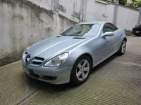 Usata Mercedes SLK200 SE 163 CV (119 kW) 2005 Argento Cabrio