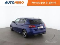 Usata Peugeot 308 GT-line 131 CV (96 kW) 2017 Blu/azzurro Berlina